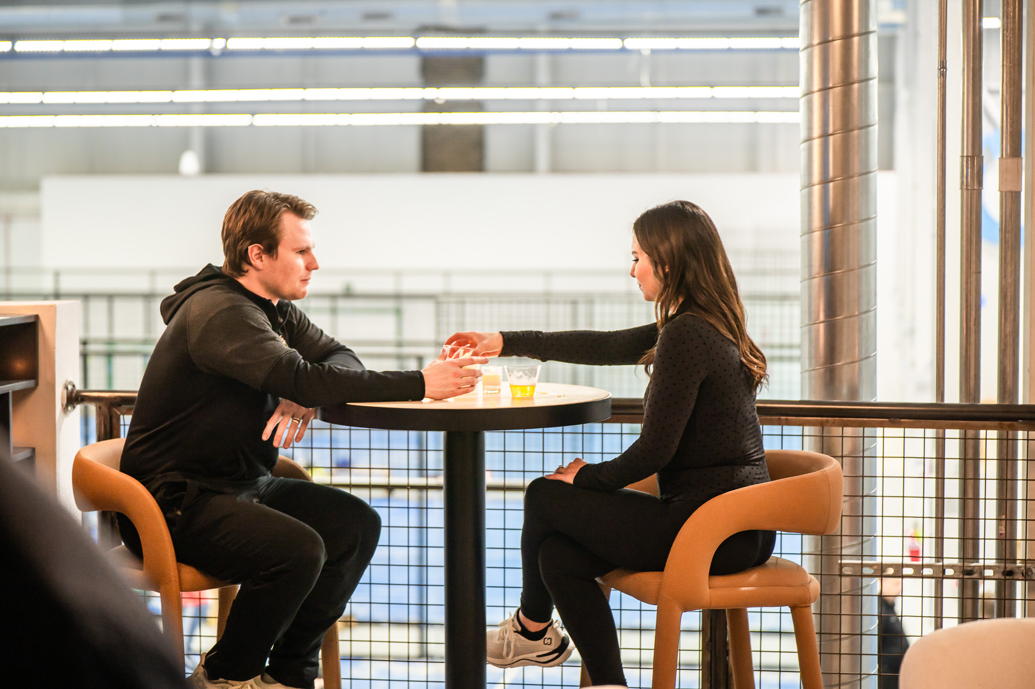 Lifestyle member on court